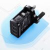 Baseus Compact 17W 3U Charger UK Black – CCXJ020301 - Image 3