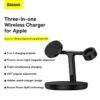 Baseus 20W Swan 3-in-1 Wireless Magnetic Charging Bracket - WXTE000101 - Image 3