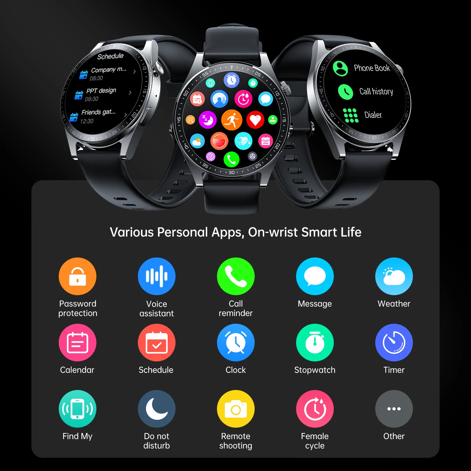 joyroom FC2 Pro Smartwatch ucity mobile 2