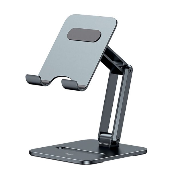 Baseus Stand for Tablets Desktop Biaxial Foldable Metal Grey- LUSZ000113