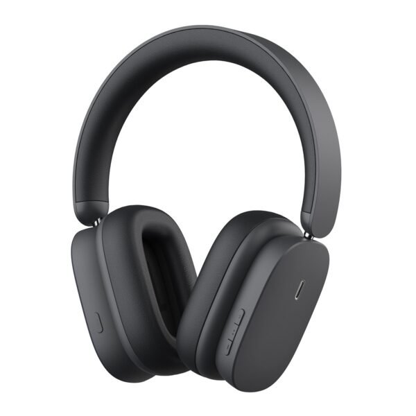 Baseus Bowie H1 Noise-Cancelling Wireless Headphones 5.2 ANC Gray – NGTW230013