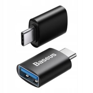 Baseus Type-C to USB Ingenuity Series Mini OTG Adaptor 3.1 Black – ZJJQ000001