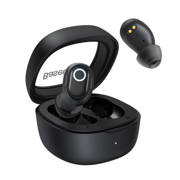 Baseus Bowie WM02 TWS Wireless In-Ear Bluetooth Earbud Black – NGTW180101