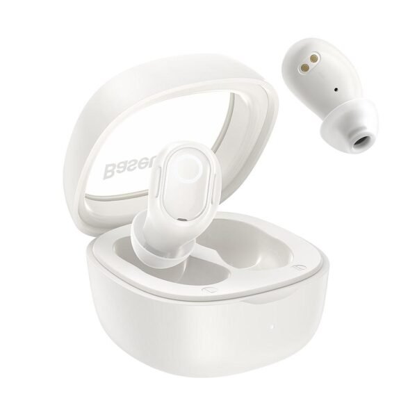 Baseus Bowie WM02 TWS Wireless In-Ear Bluetooth Earbud White – NGTW180002