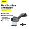 Baseus Easy Control Clamp Car Mount Holder Black- SUYK000001 - Image 2