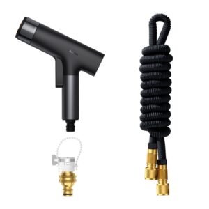 Baseus GF4 Horticulture Watering Spray Nozzle Black（30m Telescopic Water Hose And Universal Faucet Adapter Included ) 30Meter – CPYY010201