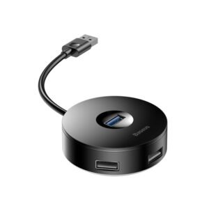 Baseus Air Joy Round Box USB to USB Hub Adapter Black – CAHUB-F01
