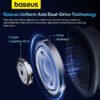 Baseus AeQur GH02 Gaming Wireless Headphones - Moon White - Image 10