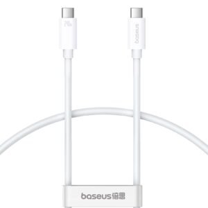 baseus-240w-1m-type-c-to-type-c-8k-60hz-fast-charging-cable-moon-white-gadgetceylon
