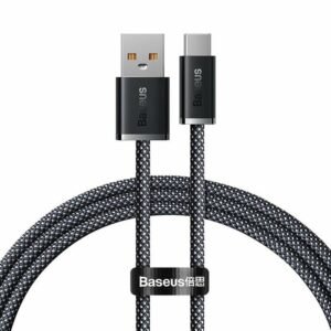 baseus-dynamic-series-1m-100w-usb-to-ype-c-fast-charging-data-cable-gadgetceylon-