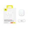 Baseus Bowie M3 ANC True Wireless Earphones - Moon White - Image 8