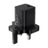 Baseus GaN5 1C 30W Mini Fast Charger UK Pin - Black - Image 2