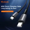 Mcdodo 65W Type-C to Type-C Fast Charging Cable - Image 6