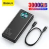 Baseus Amblight 30000mAh 65W Digital Display Quick Charging Power Bank - Image 2