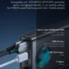 Baseus Amblight 30000mAh 65W Digital Display Quick Charging Power Bank - Image 5