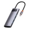 Baseus Star Joy Series  5-in-1 Multifunctional Type-C Hub Docking Station - Gray - Image 4