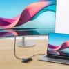 Baseus Lite Series  6 in 1 Type-C Hub Docking Station – Black - Image 6