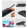 Baseus Lite Series  6 in 1 Type-C Hub Docking Station – Black - Image 4