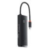 Baseus Lite Series  6 in 1 Type-C Hub Docking Station – Black - Image 2