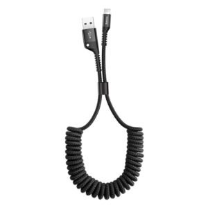 Baseus Fish Eye Spring 1M For USB to Lighting Cable  – CALSR-01