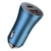 Baseus Golden Contactor Pro USB + Type-C 40W Dual Quick Car Charger - CCJD-03