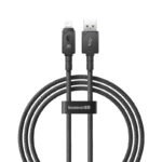 Baseus Unbreakable Series 1m USB to Lightning 2.4A Fast Charging Data Cable  – Cluster Black (P10355802111-00)