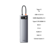 Baseus Metal Gleam Series 11-in-1 Type C Multifunctional Hub