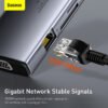 Baseus Metal Gleam Series 9-in-1 Hub - Image 4