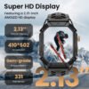 Haylou Iron N1 Smart Watch - Black - Image 13