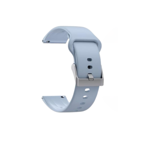 Haylou 22mm Silicone Watch Strap - Baby Blue