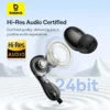 Baseus Encok CZ20 Wired Earphones – Cluster Black - Image 4