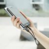 Baseus Nimble Lightning 23CM Portable Short Cable - Black - Image 2