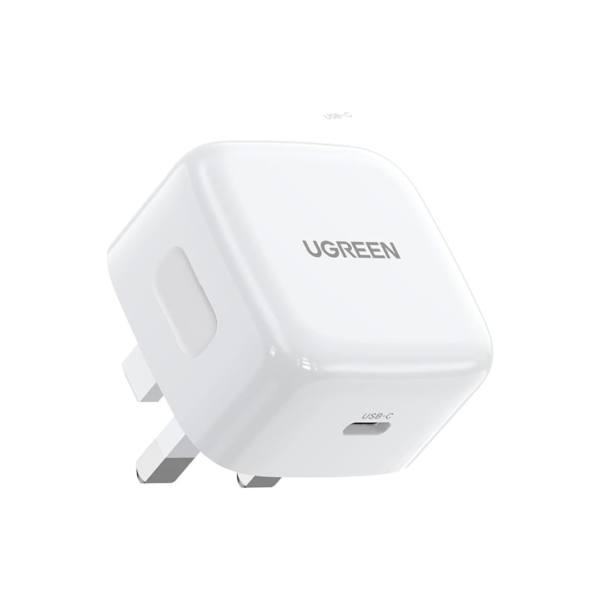 UGREEN 30W Type-C PD Fast Charger UK - White