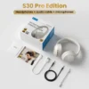 Haylou S30 Pro ANC Headphones – White - Image 6