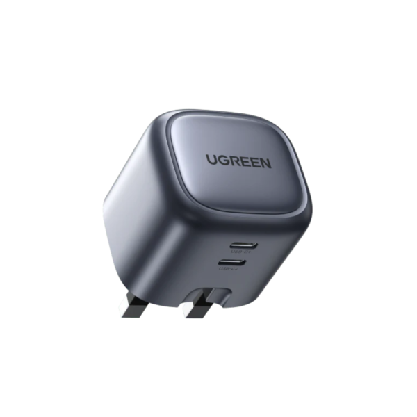 UGREEN Nexode 45W GaN Dual Type-C PD Fast Charger UK Folding Foot (25W+20W)