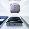 UGREEN Nexode 65W GaN 3-Ports Charger UK - Image 4