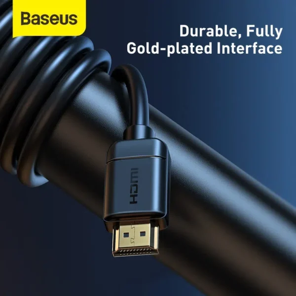 Baseus High Definition Series 1M 4K HDMI To HDMI Adapter Cable - Image 11