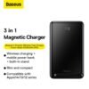 Baseus Wireless 10000mAh 20W Magnetic Bracket Fast Charge Power Bank - Black - Image 6