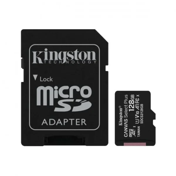 Kingston 128GB Class 10 Micro SD Card