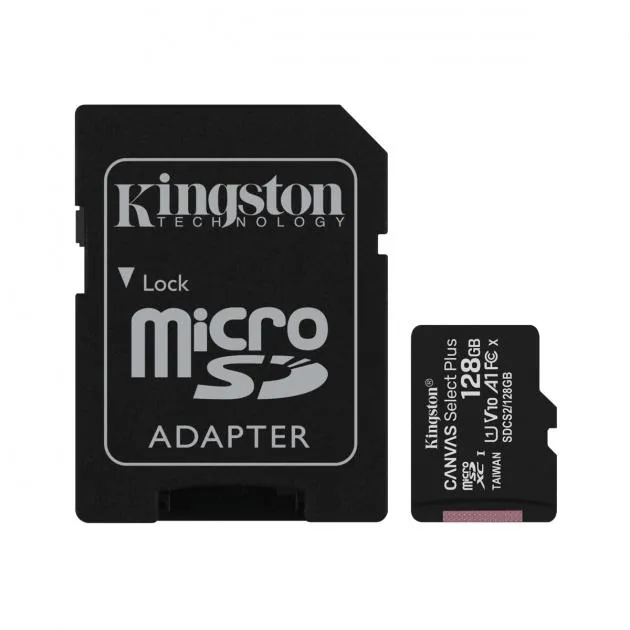 Kingston 128GB Class 10 Micro SD Card