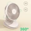 UGREEN Multifunctional Clip Type Rechargeable Fan - Image 4
