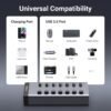 UGREEN 7 Port USB to USB 3.0 Hub with Separate Switch - Image 9