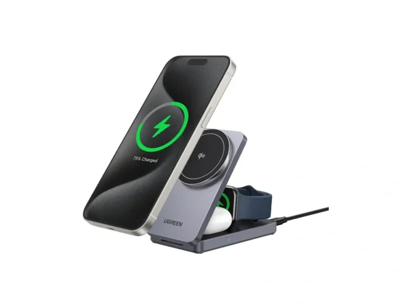 UGREEN 3-in-1 Magnetic Wireless Charger