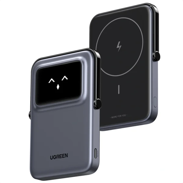 UGREEN UNO 5000mAh Magnetic Wireless Power Bank - Image 2