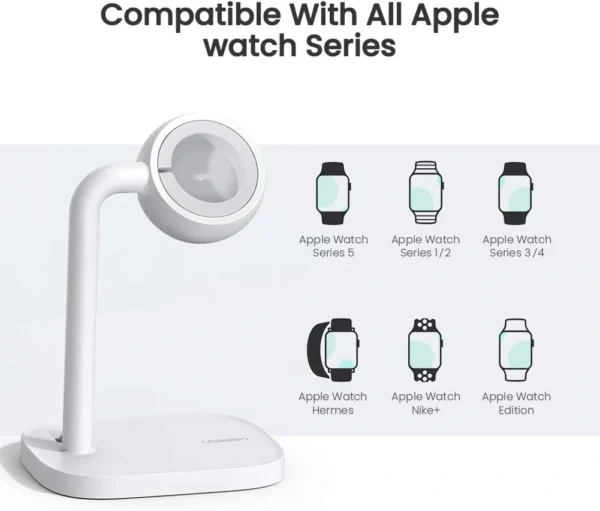 UGREEN Apple Watch Wireless Charger Holder - Image 7