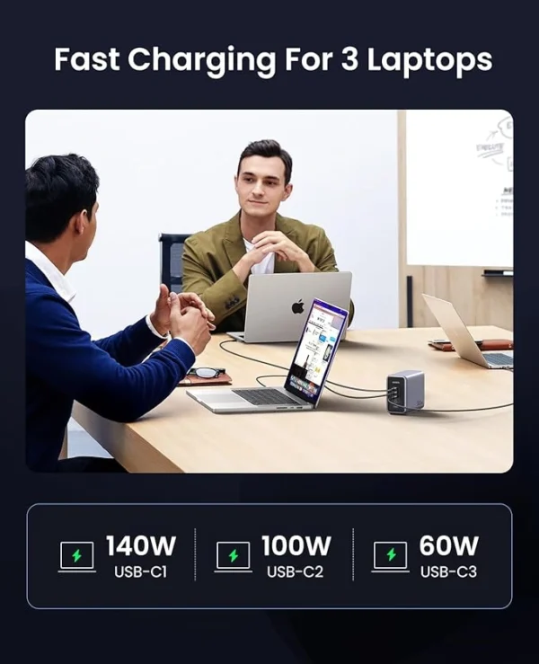 UGREEN Nexode 300W PD GaN Fast Charging Station - Image 6