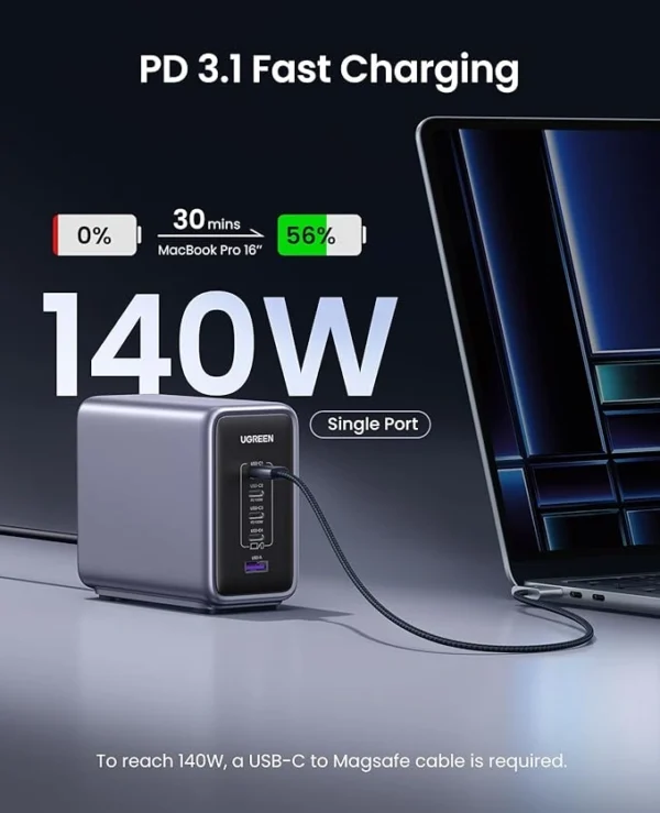 UGREEN Nexode 300W PD GaN Fast Charging Station - Image 5