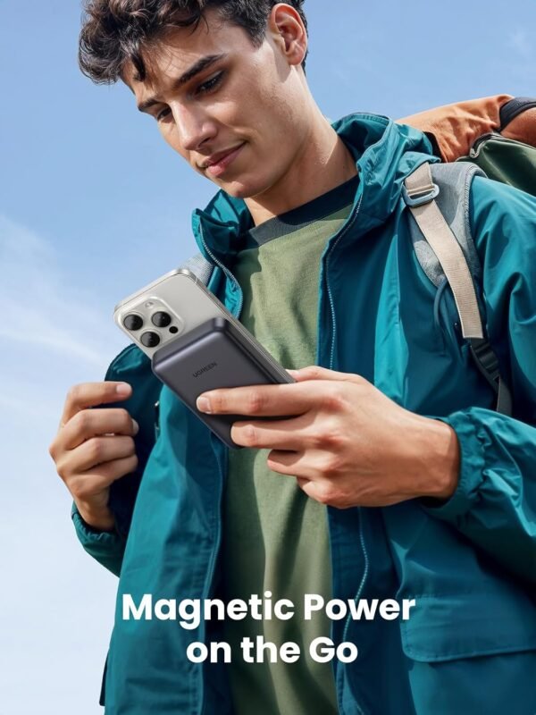 UGREEN Nexode Qi2 15W 10000mAh Wireless Power Bank - Image 7