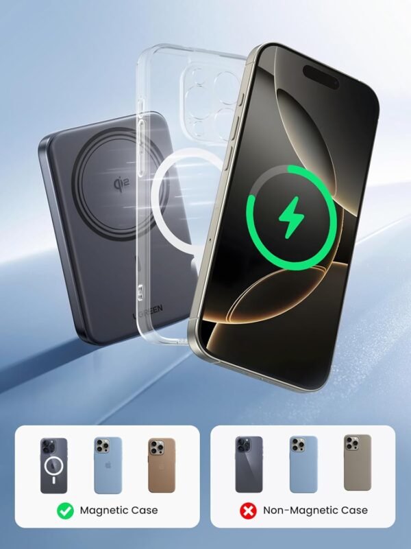 UGREEN Nexode Qi2 15W 10000mAh Wireless Power Bank - Image 5