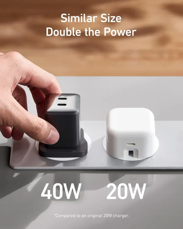 Anker 521 40W USB-C Dual Port Charger - Image 5